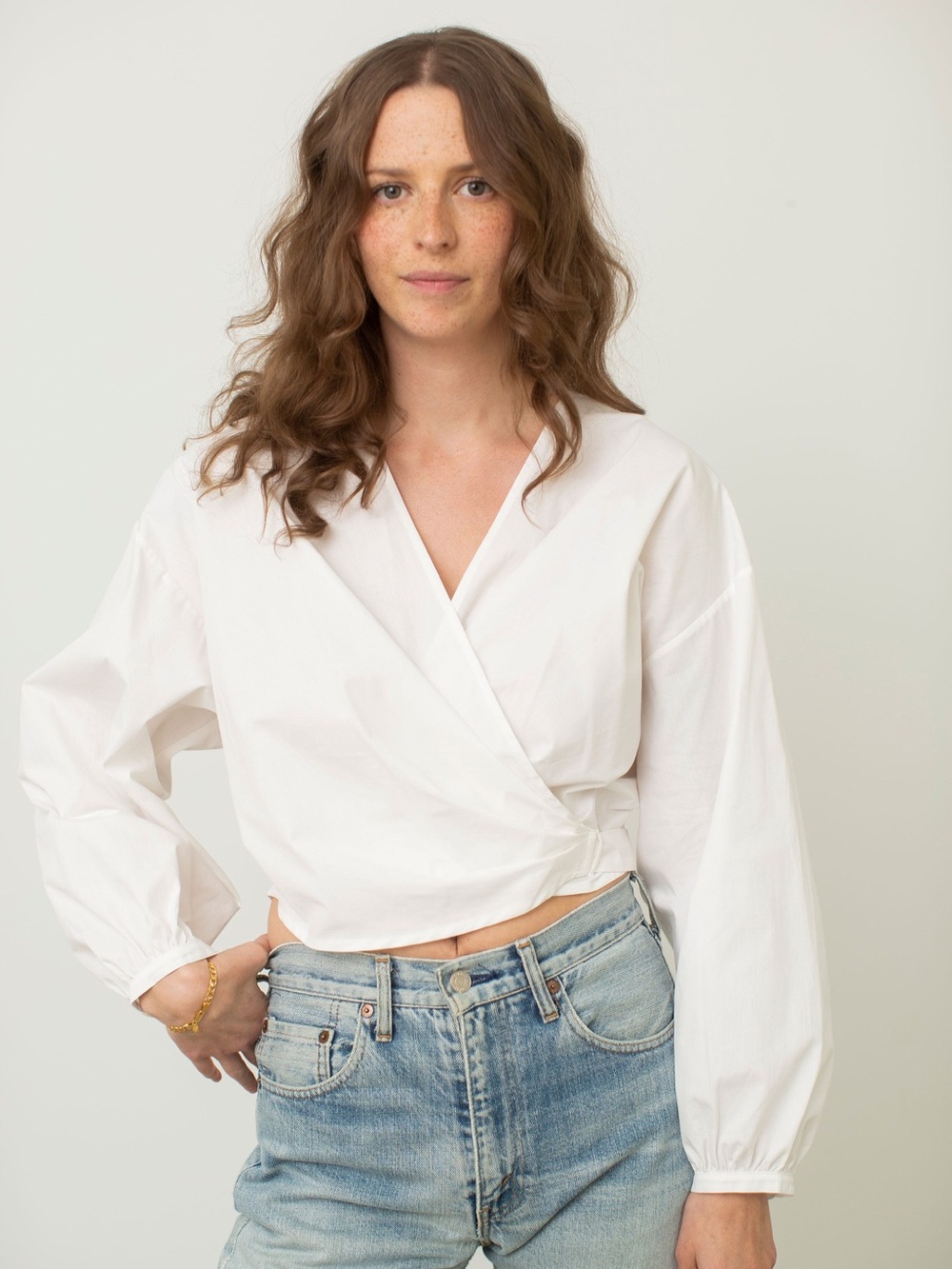 Shaina Mote Giverny top salt size XS NWOT